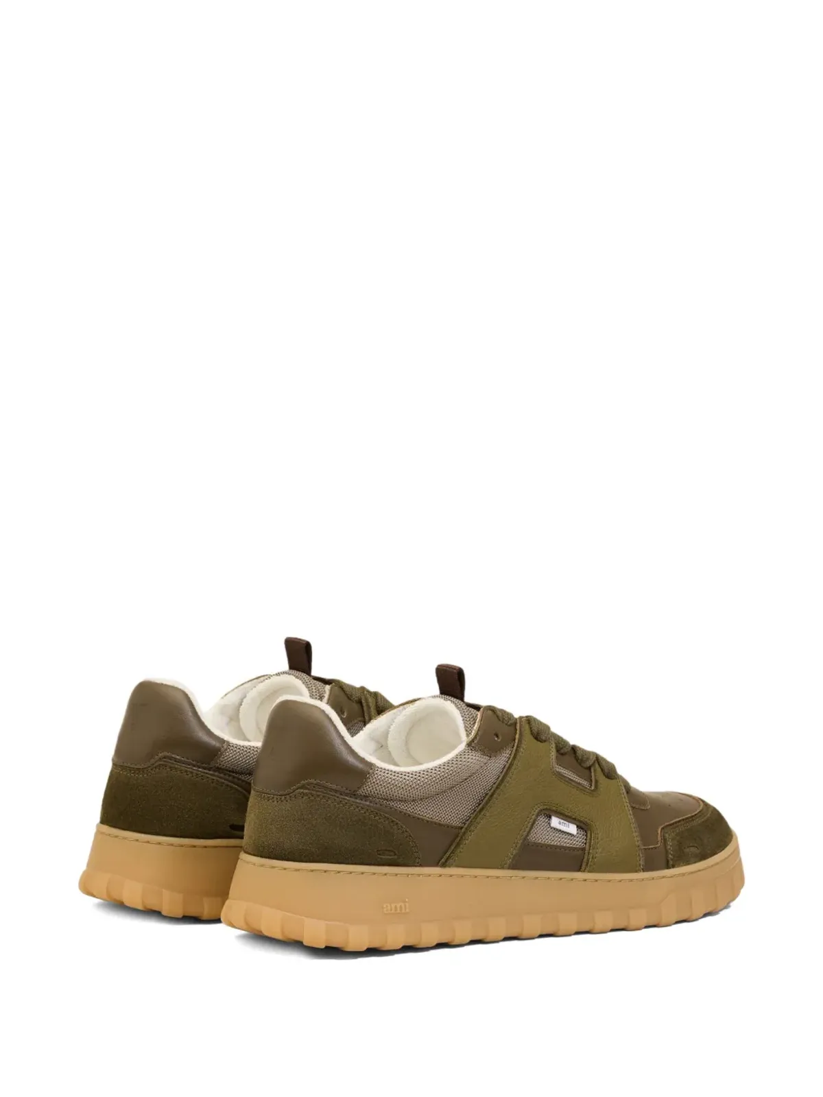 AMI Paris A Walk レザー ローカットスニーカー - 画像4