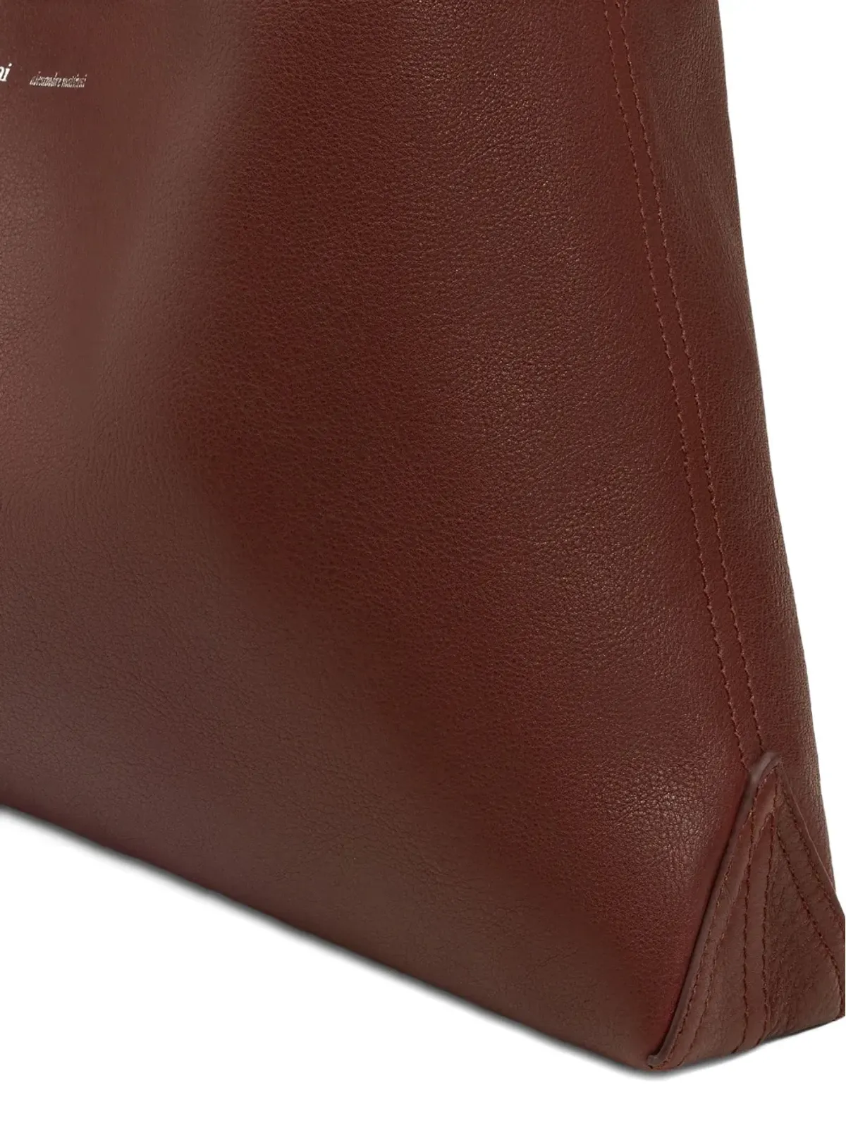 AMI Paris エティエンヌ レザー ショルダーバッグ - レッド - 画像5