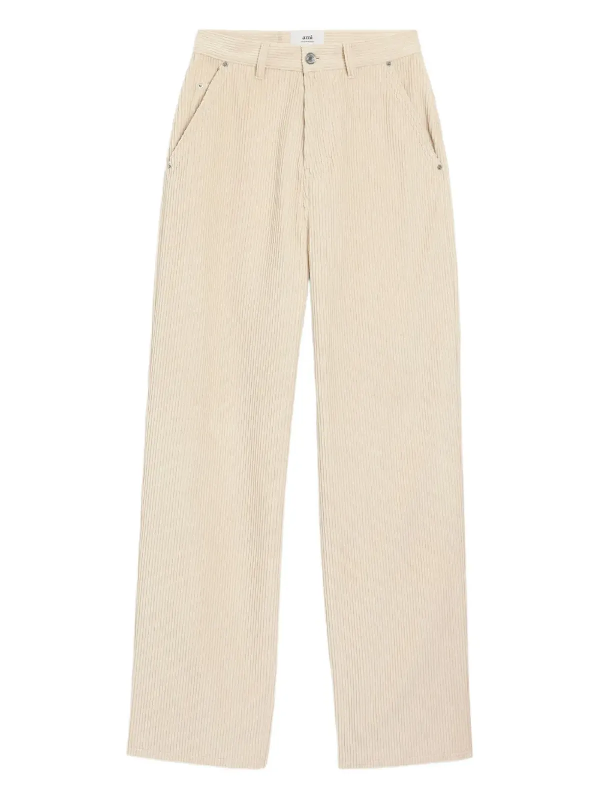 AMI Paris コットン ワイドレッグパンツ - 画像1