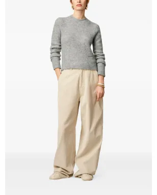 AMI Paris コットン ワイドレッグパンツ - サムネイル2