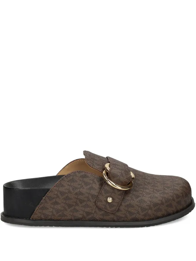 Michael Michael Kors Michael Michael Kors ジェイデン・モノグラム・ミュールの商品画像