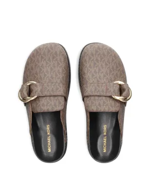 Michael Michael Kors ジェイデン・モノグラム・ミュール - サムネイル4