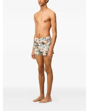 AMI Paris Plain swim shorts - Neutrals - サムネイル3