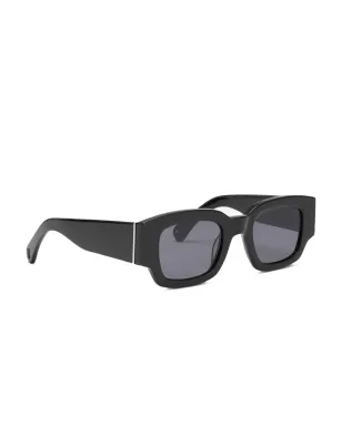 AMI Paris 75001 レクタングルフレーム サングラス - ブラック - サムネイル2