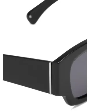 AMI Paris 75001 レクタングルフレーム サングラス - ブラック - サムネイル3