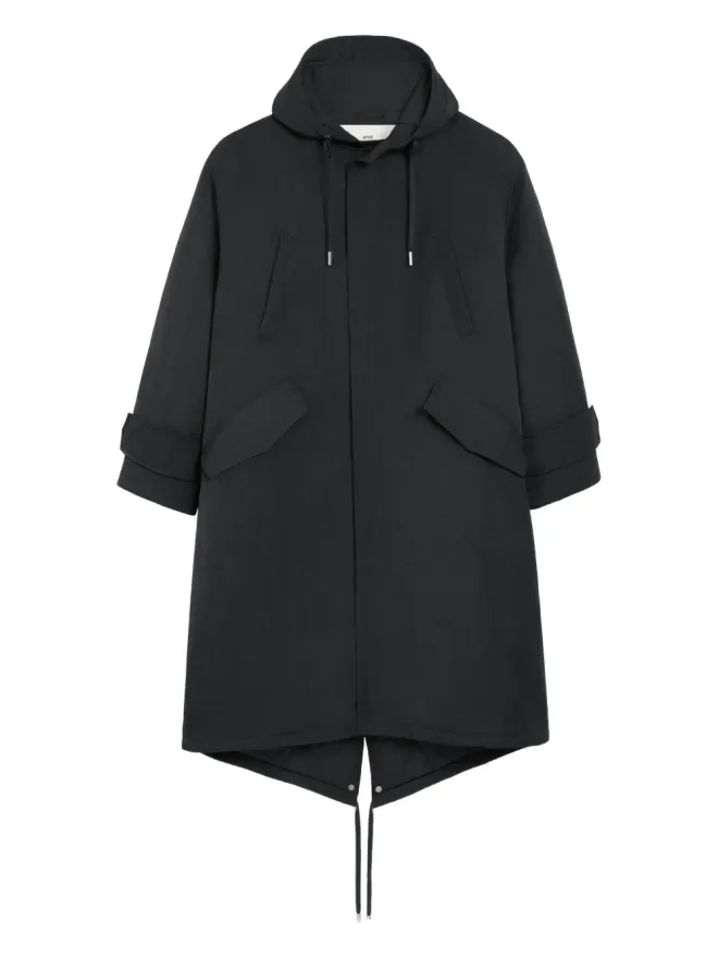 AMI Paris AMI Paris パディッドパーカージャケット - Greyの商品画像
