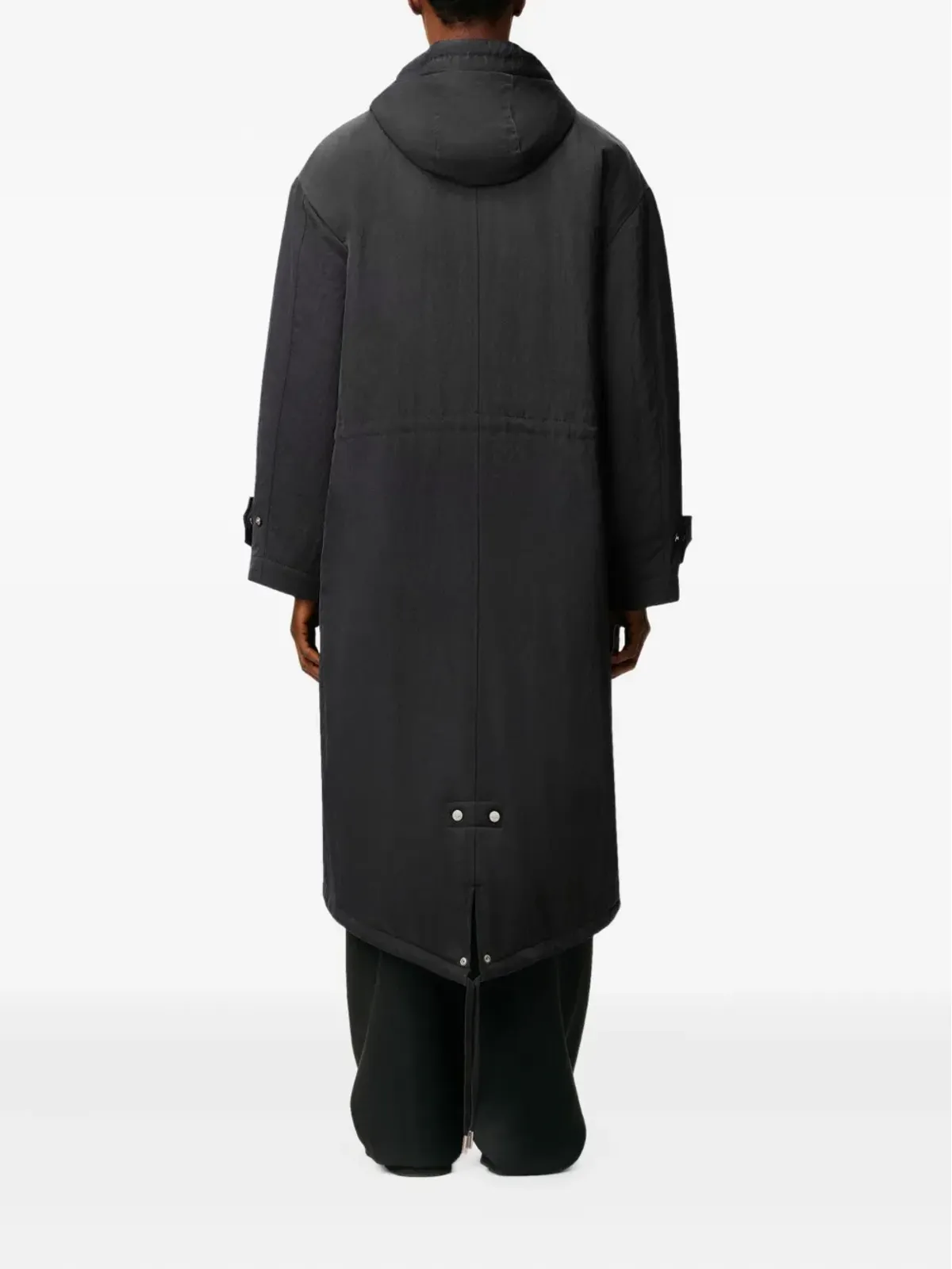 AMI Paris パディッドパーカージャケット - Grey - 画像4