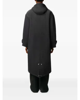 AMI Paris パディッドパーカージャケット - Grey - サムネイル4