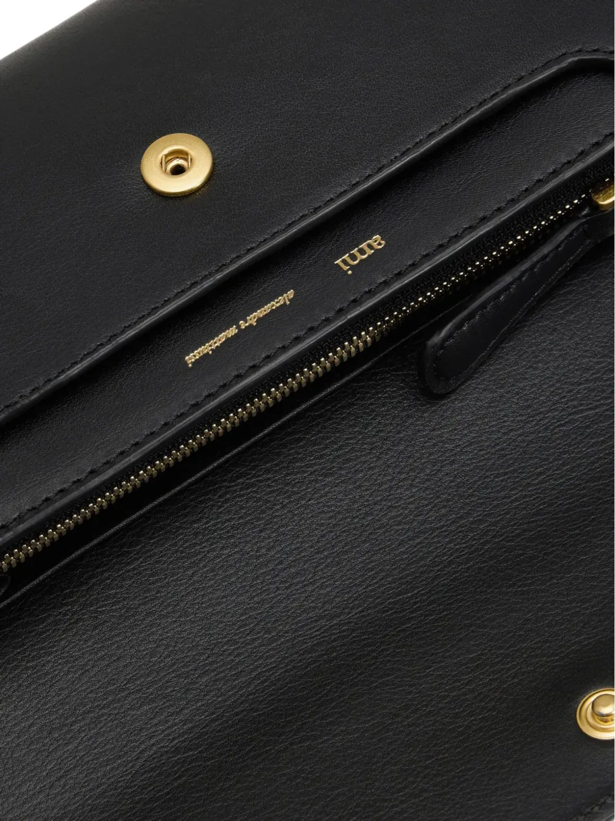 AMI Paris カルーゼル・コンチネンタル・レザー財布 - 画像3