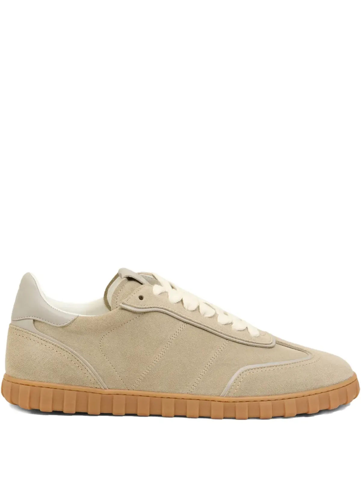AMI Paris ステップ レザー ローカット スニーカー - 画像1
