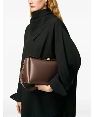 AMI Paris Carrousel 本革バッグ ブラウン - サムネイル2