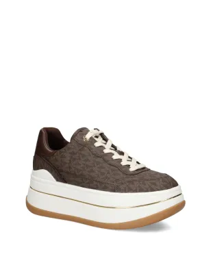 Michael Michael Kors Hayes プラットフォームスニーカー - Brown - サムネイル2