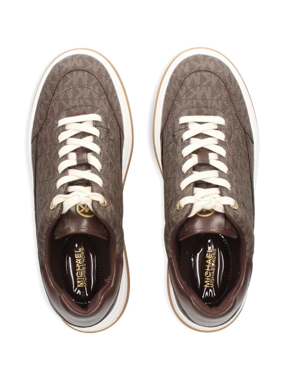 Michael Michael Kors Hayes プラットフォームスニーカー - Brown - 画像4