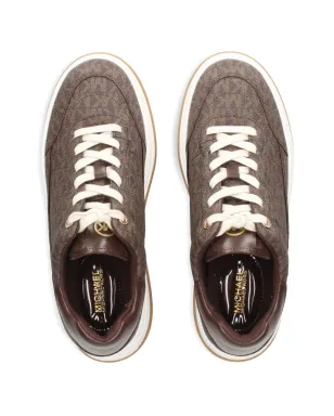 Michael Michael Kors Hayes プラットフォームスニーカー - Brown - サムネイル4