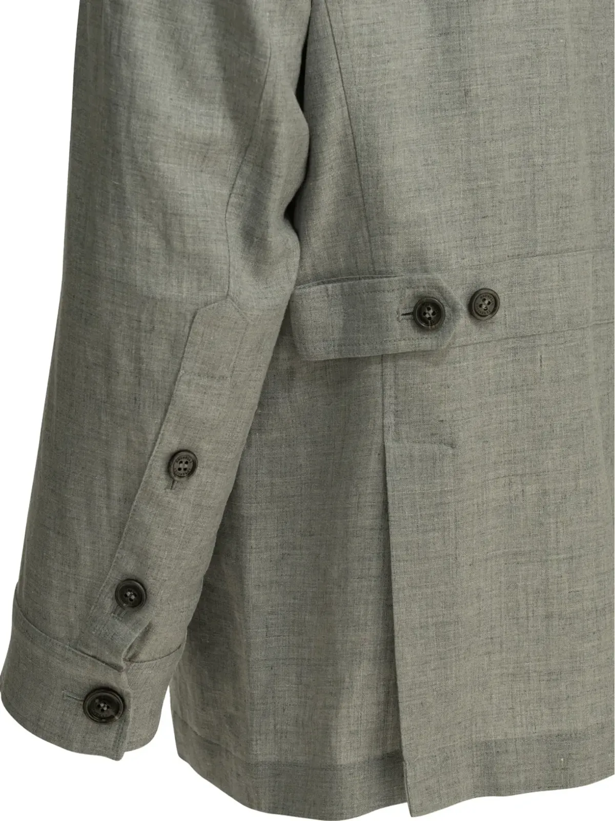 Brunello Cucinelli ボタン留めフラップポケットジャケット - 画像3