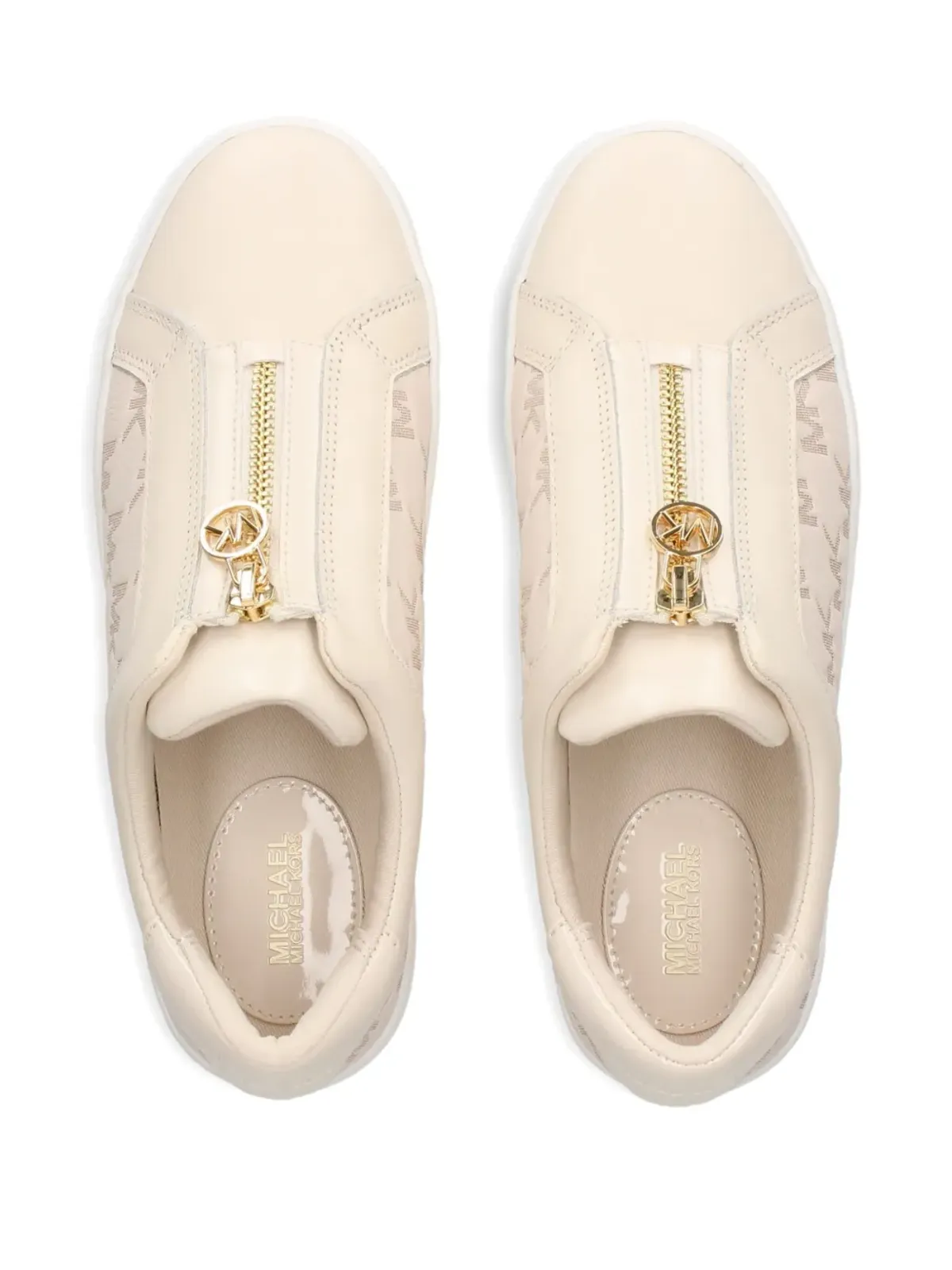 Michael Michael Kors Keaton zip-detail sneakers - 画像4