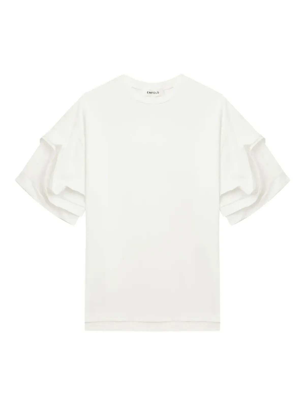 Enföld レイヤードフリルTシャツ - 画像5