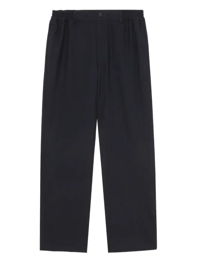 Comme des Garçons Homme Deux Comme des Garçons Homme Deux ピンストライプ ウエストゴムパンツの商品画像