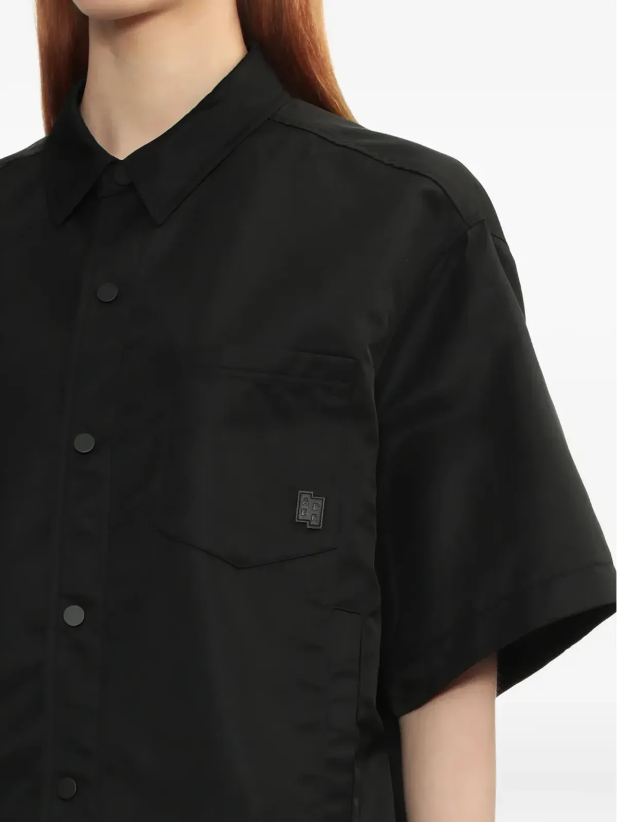 Ader Error BK Tag 半袖シャツ - 画像5