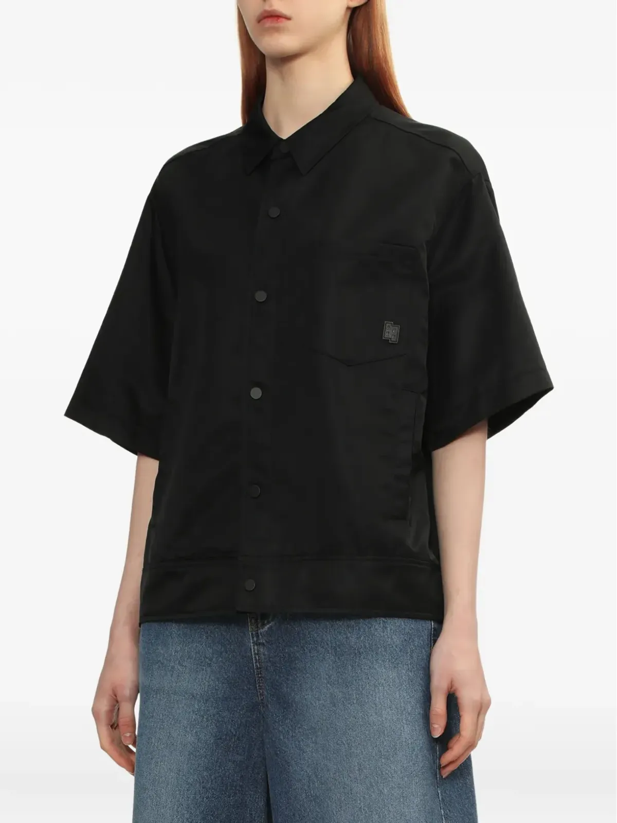Ader Error BK Tag 半袖シャツ - 画像3