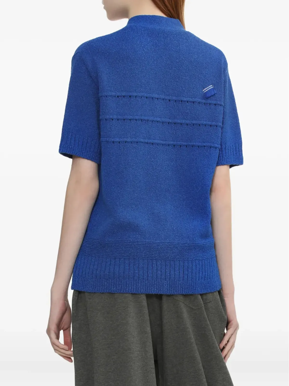 Ader Error 短袖ボタン付きトップス - 画像4