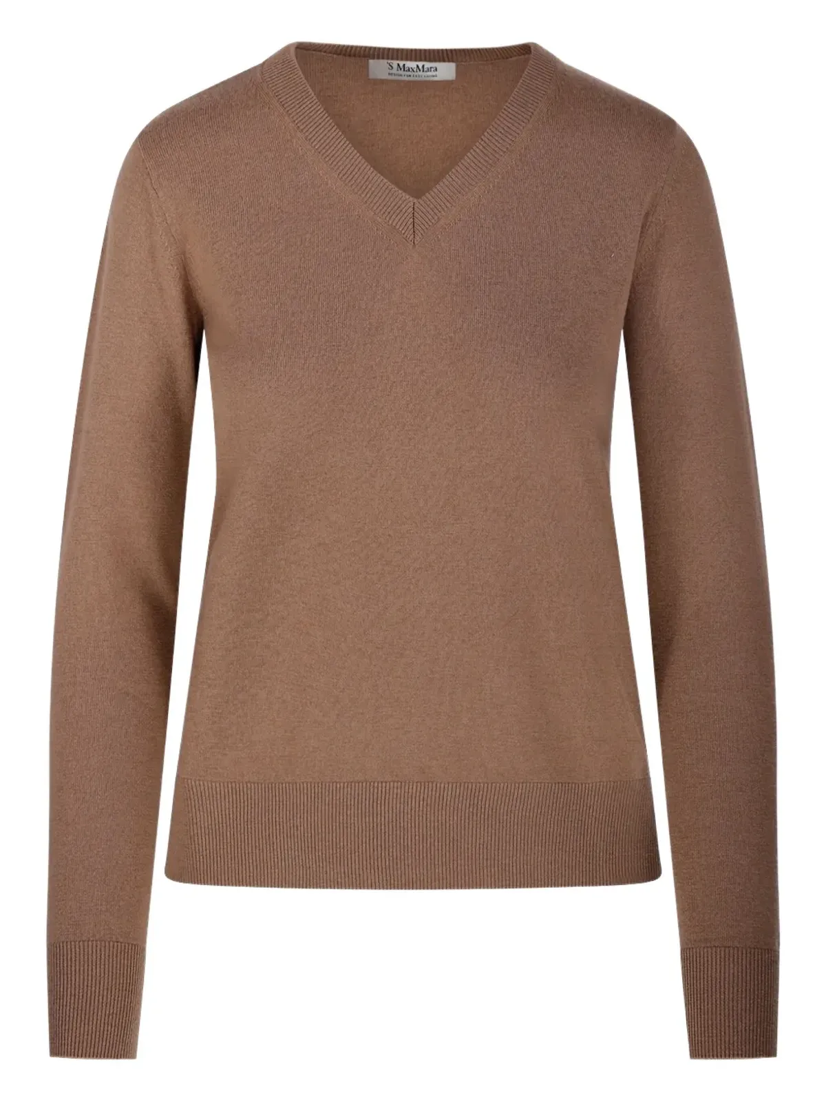 S Max Mara Vネックセーター - 画像1