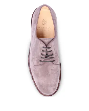 Brunello Cucinelli スエード レースアップ ダービーシューズ - サムネイル3