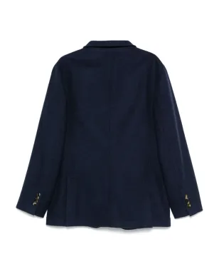 Brunello Cucinelli single-breasted blazer - Blue - サムネイル2