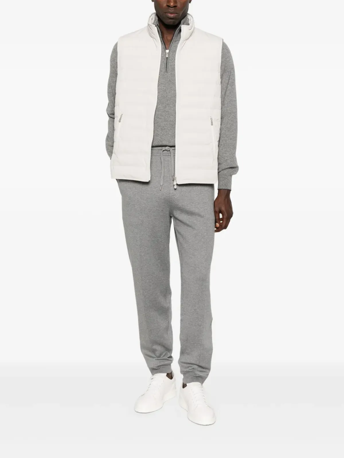 Brunello Cucinelli ハイネック ウエストコート - 画像2