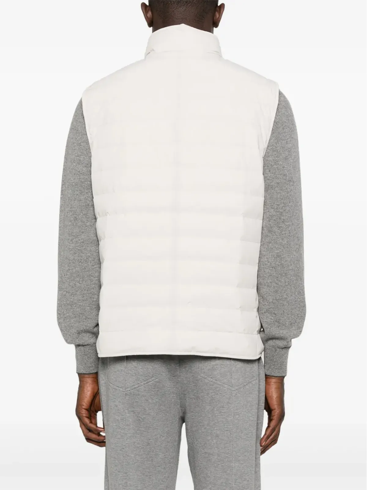 Brunello Cucinelli ハイネック ウエストコート - 画像4