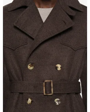 Brunello Cucinelli ベルト付きコート - サムネイル5