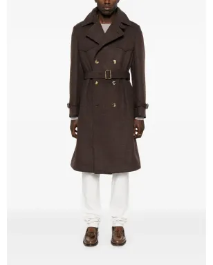 Brunello Cucinelli ベルト付きコート - サムネイル2