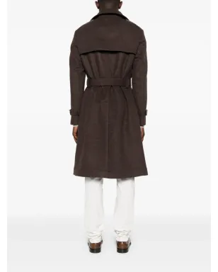 Brunello Cucinelli ベルト付きコート - サムネイル4