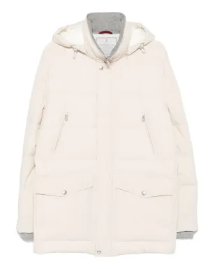 Brunello Cucinelli フード付きダウンジャケット - サムネイル1