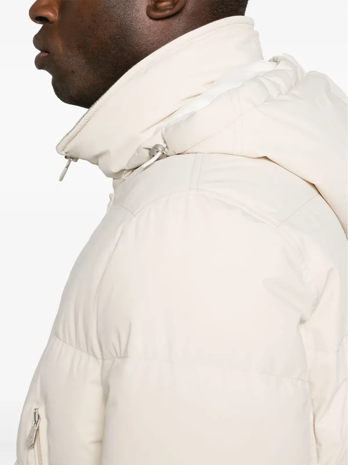 Brunello Cucinelli フード付きダウンジャケット - 画像5