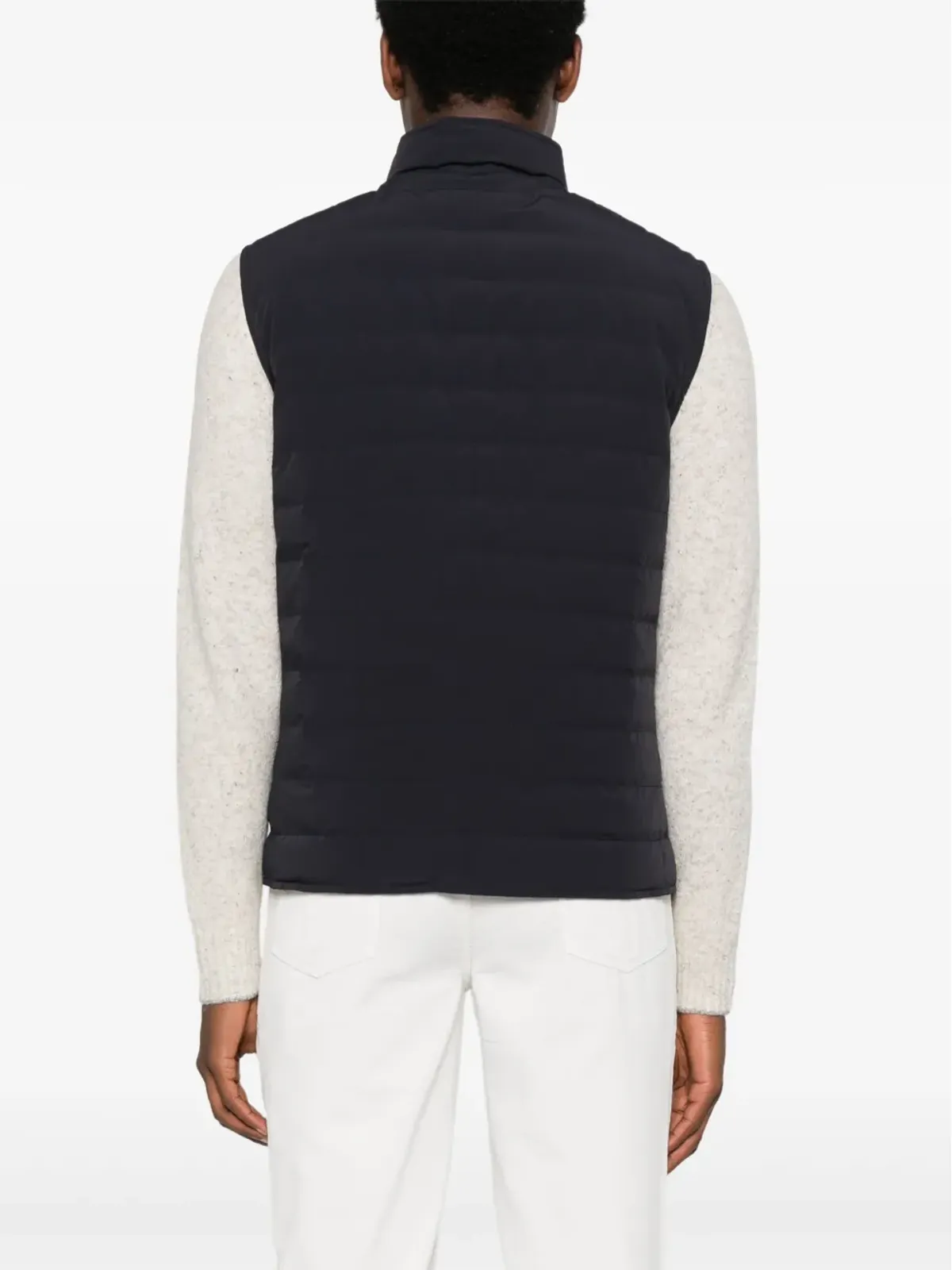 Brunello Cucinelli キルテッドジレ - 画像4