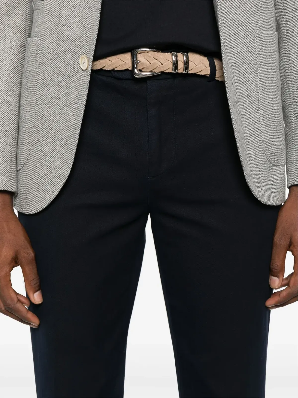 Brunello Cucinelli コットン チノパンツ - ブルー - 画像5