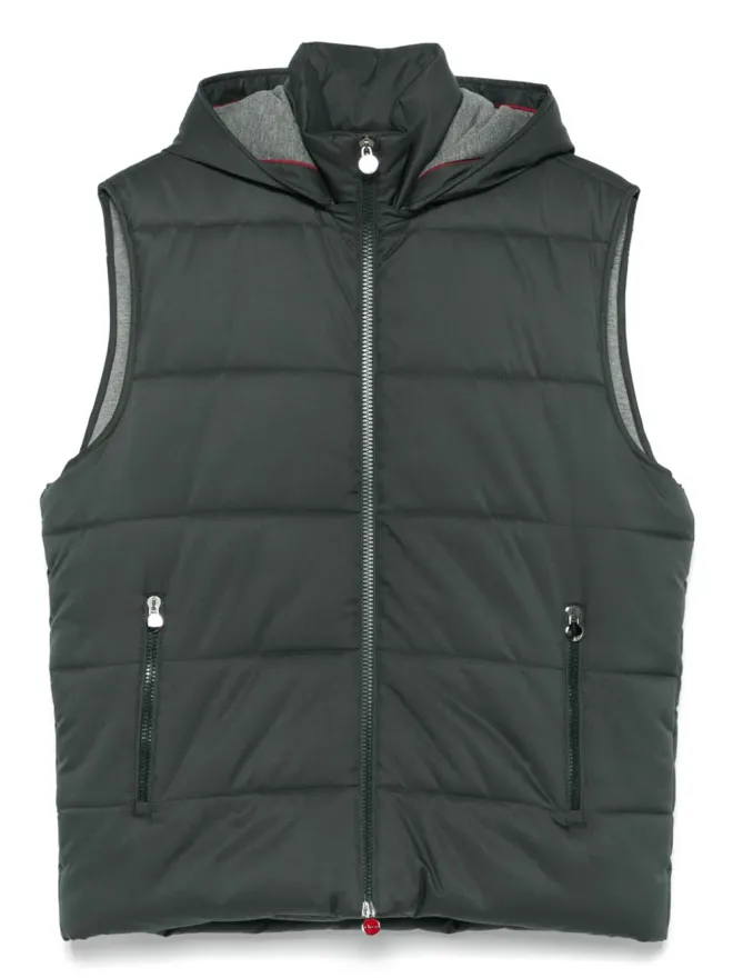 Kiton Kiton フード付きジレの商品画像
