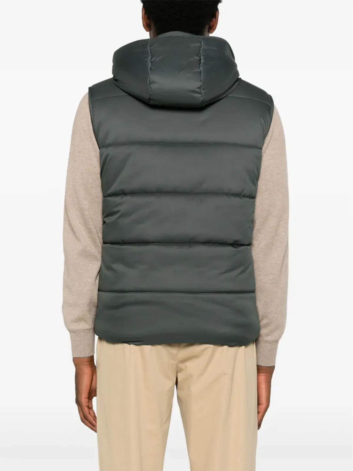 Kiton フード付きジレ - 画像4