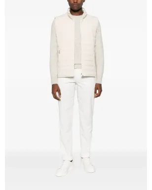 Brunello Cucinelli メランジュ風ニットセーター グレー - サムネイル2