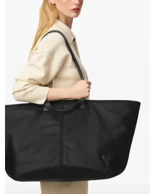 AMI Paris マルセル キャンバス トートバッグ - サムネイル3