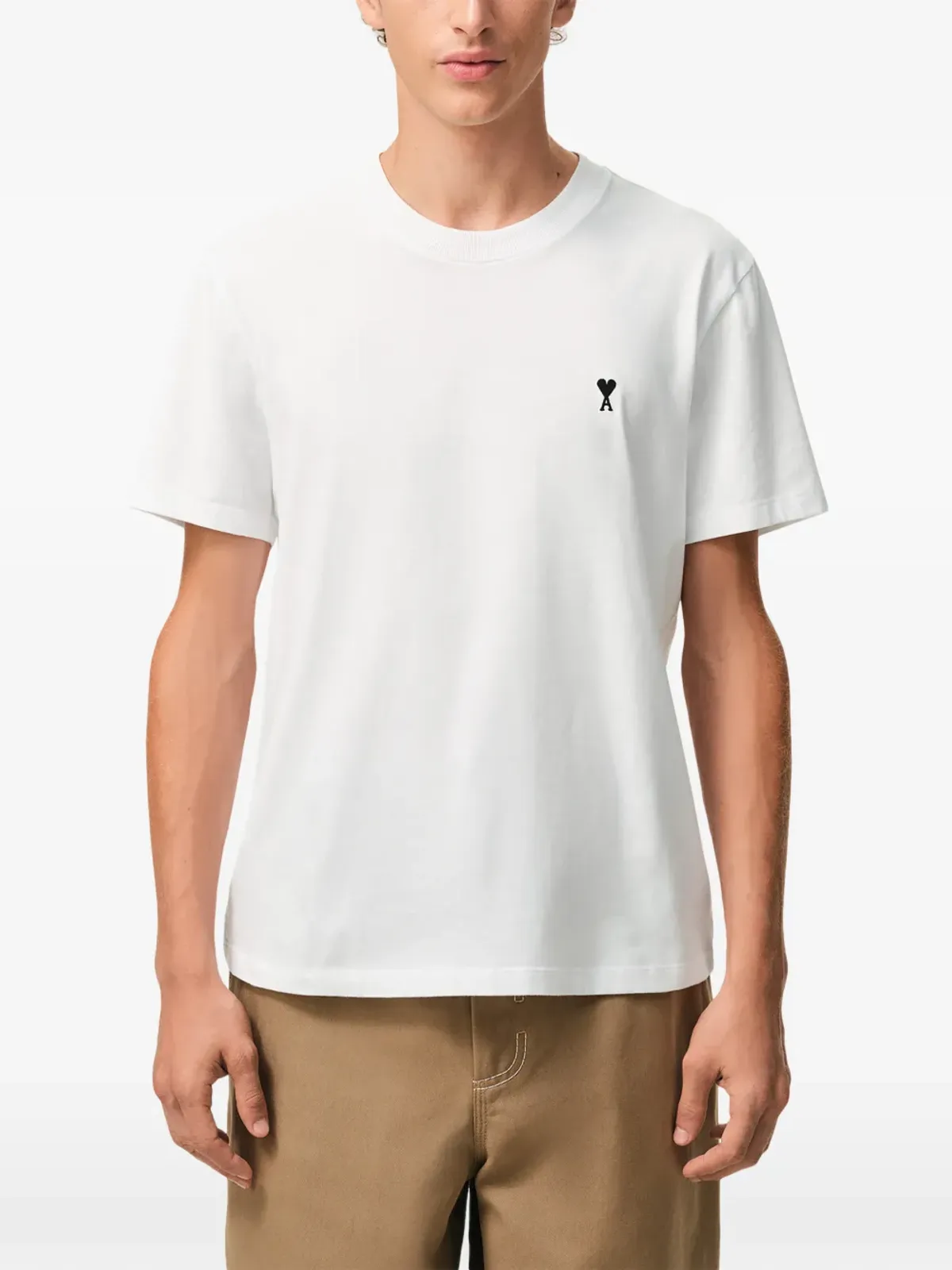 AMI Paris ロゴパッチ Tシャツ - 画像3
