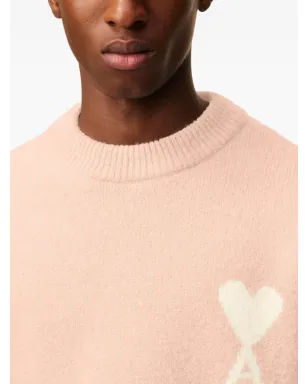 AMI Paris Ami De Coeur クルーネックセーター - サムネイル4
