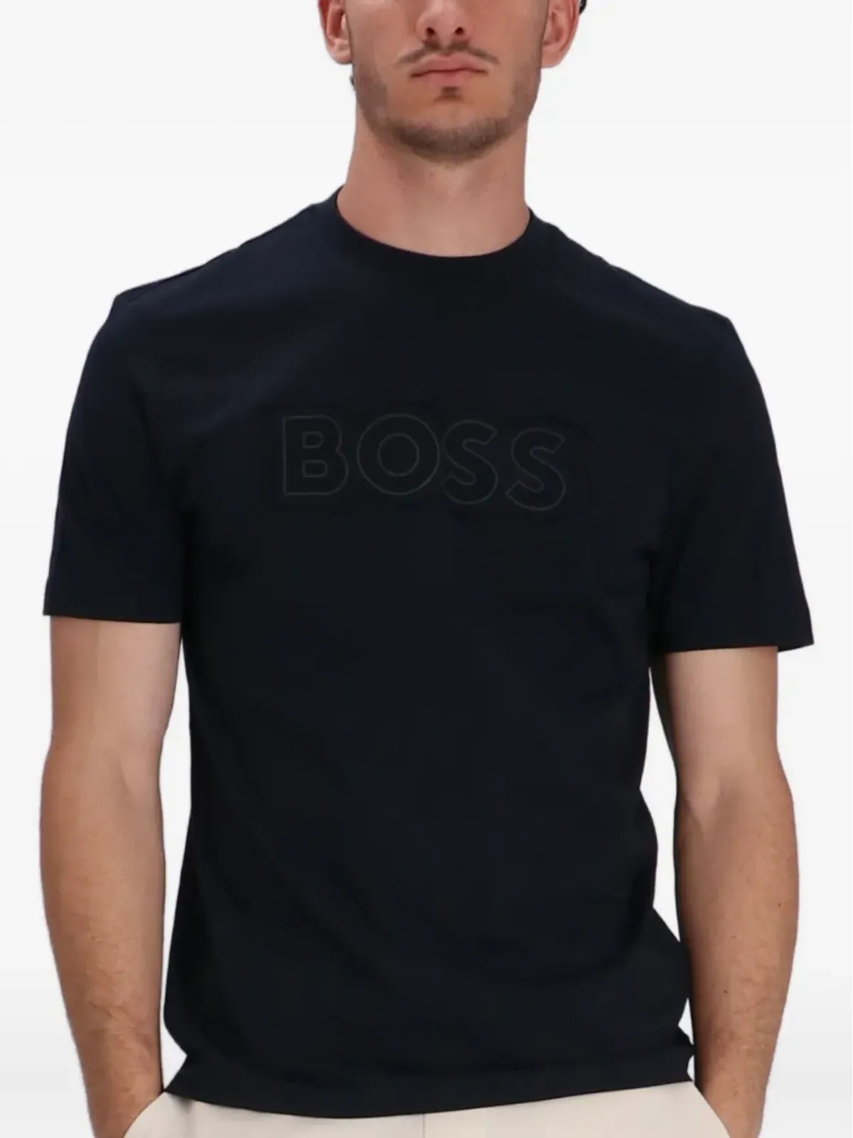 BOSS ロゴディテールTシャツ - 画像2