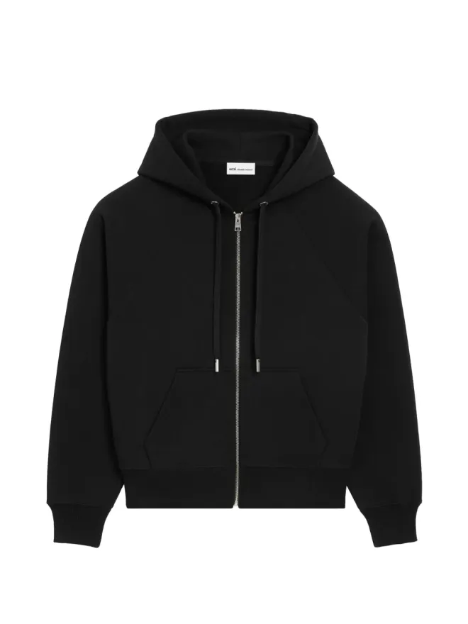 AMI Paris AMI Paris Ami de Coeur ジップアップ コットン フーディの商品画像