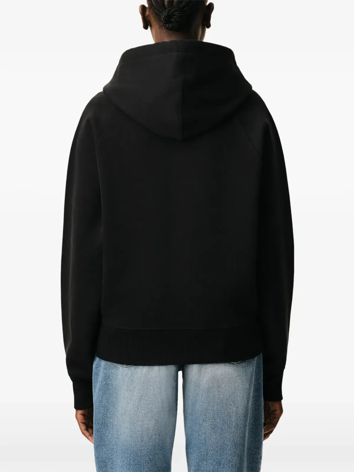 AMI Paris Ami de Coeur ジップアップ コットン フーディ - 画像5