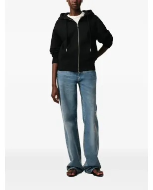 AMI Paris Ami de Coeur ジップアップ コットン フーディ - サムネイル3