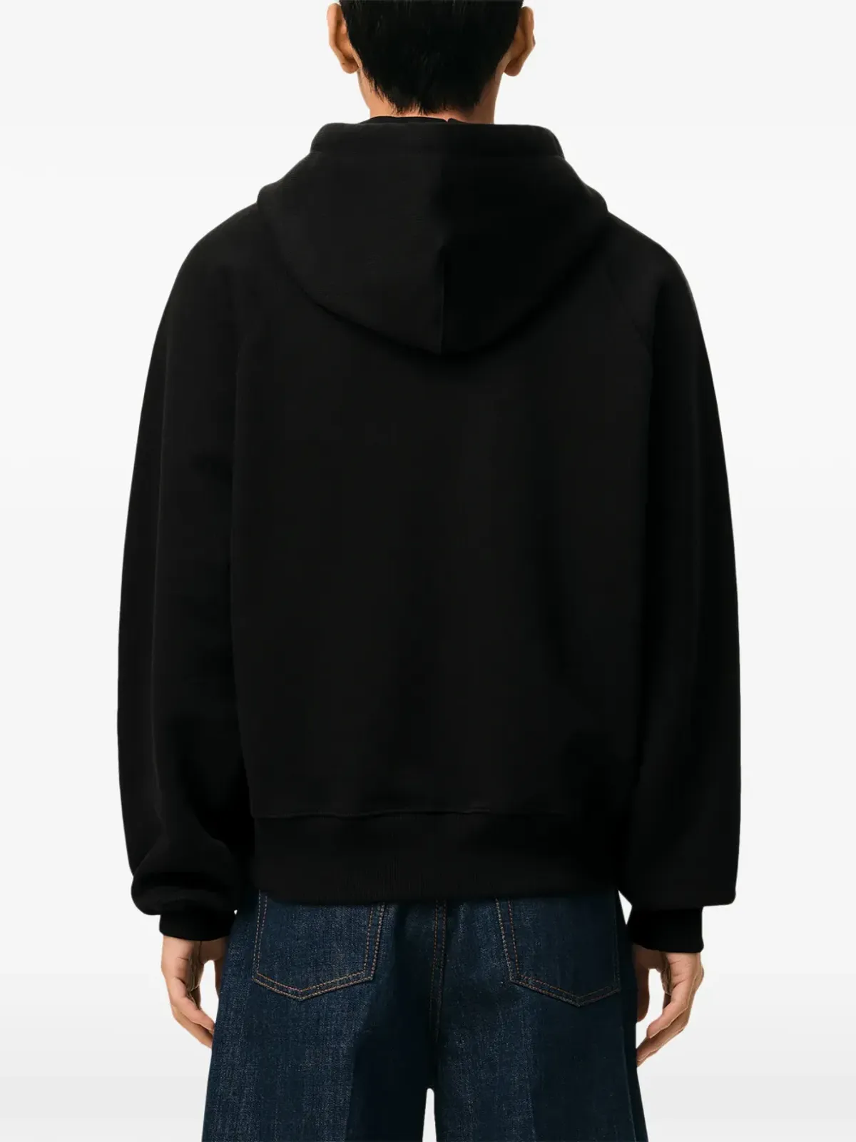 AMI Paris Ami de Coeur ジップアップ コットン フーディ - 画像4