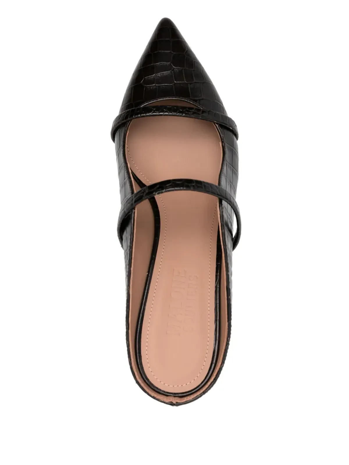 Malone Souliers Maureen ポインテッドストラップミュール - 画像3