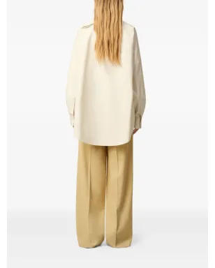 AMI Paris 長袖コットン・バンダナカラー ブラウス - サムネイル5